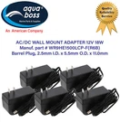 Wall Plug Transformer Adapter Ac/dc Barrel Connector 12 Volt 18 Watt Lot Of 5. Fixed Price $23.89.