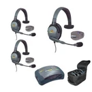 Eartec UPMX4GS3 3-PERSON Full Duplex Wireless Intercom W/ Ultrapak & MAX4G .... Fixed Price $1368.00.