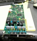Dialogic D41JCTLSW 4-PORT Voice Interface Card. Fixed Price $69.50.