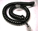 2-PACK Handset Cord Win Communications Phone Mk 30 100D 440CT Curly Black 9FT. Fixed Price $8.99.