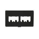 Panduit CFFPHM4BL Herman Miller Modular 4-PORT Furniture Faceplate Black. Fixed Price $9.50.
