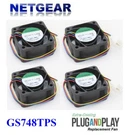 4X New Replacement Fans For Netgear GS748TPS Smart Ethernet Switch. Fixed Price $99.95.