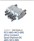 Andrew SDX1926Q-43PCS/AWS+WCS+BRS Ultra Compact Quad Diplexer,dc Aws/wcs/brs. Fixed Price $600.00.