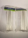 (2) Leviton Block W/ Mounting Bracket And Clips 40066-M50 New White, Profes. Fixed Price $20.00.