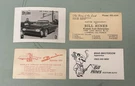 Vintage George Barris Bill Hines King Of Kustoms Lead Business Cards. Fixed Price $149.99.