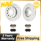 Rear 10.24 Drilled Slotted Brake Kit For Vw Jetta 2006-2010 Rabbit 2006-2009. Fixed Price $49.39.