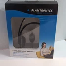 Plantronics M214C Cordless Headset Noise Cancel Boom Mic 2.5MM Black. Fixed Price $20.00.