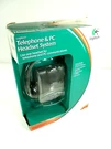 Logitech Telephone & Pc Headset System 980114 Black New. Fixed Price $34.95.