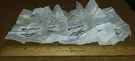 (lot Of 5)PLANTRONICS 09288-01 Pink Plastisol Earpiece (size 1) Clear Tygontube. Fixed Price $5.95.