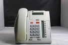 Lot 5 Nortel T7208 NT8B26 -platinum- Ip Office Phones W/ Handsets & Stands. Fixed Price $129.99.