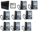 Nec 1100009 SL1100 System W/ 8 12B Key IP4WW-12TXH-B And Voicemail. Fixed Price $662.37.
