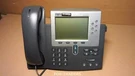 Cisco CP-7961G Unified Voip Programmable Button Line Phone Sip Incl Handset. Fixed Price $8.73.