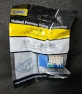 Hubbell Premise Wiring HXJ5EB Jack, Blue, CAT5E, RJ45. Fixed Price $5.00.