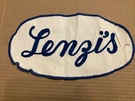 Vintage Large 1970 Lenzi Service Station Patch Racing Memorabilia 10.25. Fixed Price $24.95.