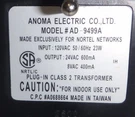 Anoma Electric Wall Adapter For Northern Telecom 24VAC 600MA 23W, AD-9499A. Fixed Price $16.11.