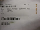 Nortel Networks - NTRX50FG 03 Interconnect Module. Fixed Price $30.00.