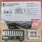 Legrand 8 Combo Module Idc W RJ31X CO1110. Fixed Price $29.00.
