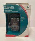 Logitech 980114 Telephone & Pc Headset System Black. Fixed Price $10.00.