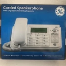 Corded Speaker Phone With Digital Answering System MODEL#29582GE1**NEW**. Fixed Price $29.99.