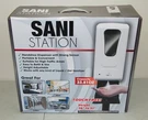 Large 34 Oz Industrial Touch Free Automatic "sani Station" With Adjustable Stand. Fixed Price $29.99.