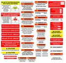100-102 Safety Labels- Of 43-2014, 2017 And 2020 Nec Pack-solar. Fixed Price $23.99.