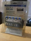 Square Video/telephone Distribution Hub. Fixed Price $9.99.