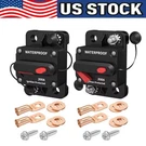 300A Amp Circuit Breaker Fuse Reset 12V-48V Dc Car Boat Auto Waterproof. Fixed Price $84.09.