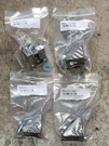 Lot Of (4) Bosch Rexroth 3842523561 Aluminum Gusset Conn. 45MM W/hardware. Fixed Price $24.99.