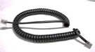 5-PACK Lot Handset Cord Telrad Avanti Phone Connegy Curly Dark Gray (black) 9FT. Fixed Price $12.99.