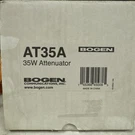 Bogen AT-35A Watt Attenuator Stainless Double Gang Volume Control 25V 70V Pic. Fixed Price $15.00.