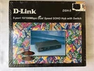 D-link DSH-5, 5-PORT 10/100MBPS Dual Speed Soho Hub With Switch, New Box. Fixed Price $14.99.