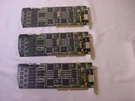 (3) Dialogic 04-1607-001 Fax Boards. Fixed Price $90.00.