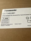 New Panasonic KX-TA82481 Expansion Card (2X8). Fixed Price $300.00.