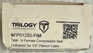 Trilogy NFP01250PIM Female Compression Seal Connector 1/2' Plenum Cable. Fixed Price $29.99.