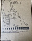 New Jabra Engage 75 Stereo Wireless Headset 9559-583-125. Fixed Price $350.00.