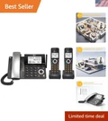 Digital Answering System Phone With Caller Id & Hands-free Speaker, 2 Handsets. Fixed Price $179.54.