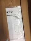Toa F-2000WTWP Weather Proof Wide-dispersion Speaker System. New In Box.. Fixed Price $295.00.