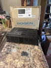 Bogen TPU100B 100-WATT Telephone Paging Amplifier Open Box Unit, Mounted Once. Fixed Price $349.95.