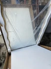 Regina Andrew Hanging Candice Rectangle Mirror 44" X 28" Wall Mount. Fixed Price $140.00.