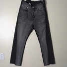 Levi's 501 Splice Color Block Black/gray Jeans Raw Hem Buttonfly Size 31/30. Fixed Price $52.88.