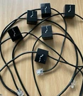 Lot Of Plantronics Phone Interface Cable 86007-01. Fixed Price $47.99.