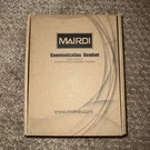 Lot Of 3 Mairdi Communication Headsets New In Open Box. Fixed Price $30.00.