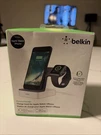 Belkin Powerhouse F8J200 White 2-IN-1 Charge Dock For Apple Watch & Iphone New!. Fixed Price $25.99.