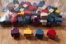 Siemon SMBC-2 Bridge Clips, 100 Each/mixed Colors For Telephone 66 Blocks. Fixed Price $45.00.