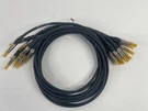 Lot Of Adc Hd BK3V-STS 020910 Video Patch Cords Aprox 2.5'. Fixed Price $121.50.