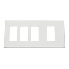 Lightolier Controls FB4SSSLW Multi-gang, 4-GANG, Faceplate Wall Plate, White. Fixed Price $37.99.