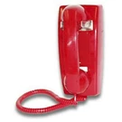 Viking Electronics VK-K-1500P-W Red No Dial Wall Phone With Ringer. Fixed Price $182.08.