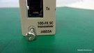 Hp J4853-61201 Procurve 100-FX Transceiver J4853A. Fixed Price $18.00.