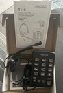 Plantronics T110 Single Line Telephone Keypad W/H261N Headset. Fixed Price $34.99.