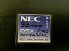 Nec 1091053 32-HOUR Dsx Pro Intramail Voicemail Card V1.4 (refurbished). Fixed Price $199.00.